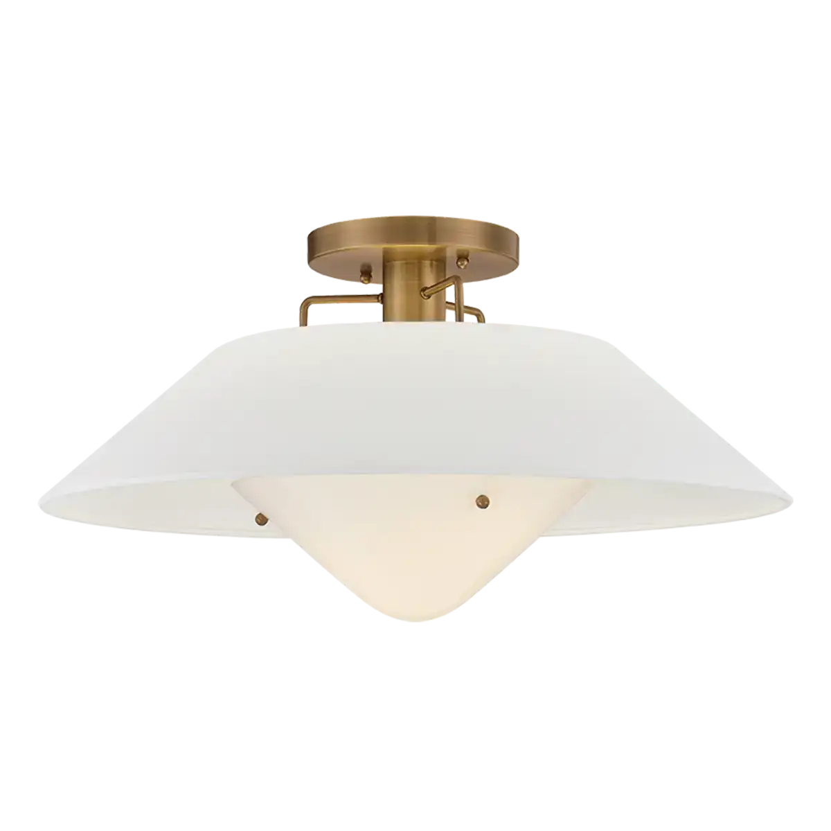 Troy Lighting, Otto Semi Flush, SEMI FLUSH MOUNT LIGHT