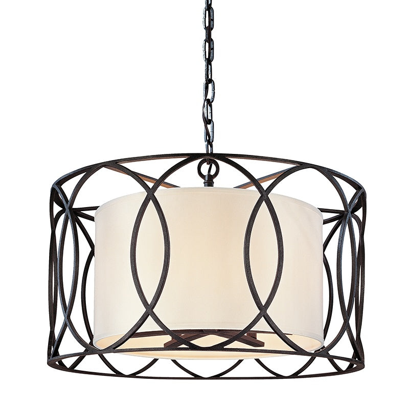 TROY LIGHTING, SAUSALITO CHANDELIER, CHANDELIER LIGHT