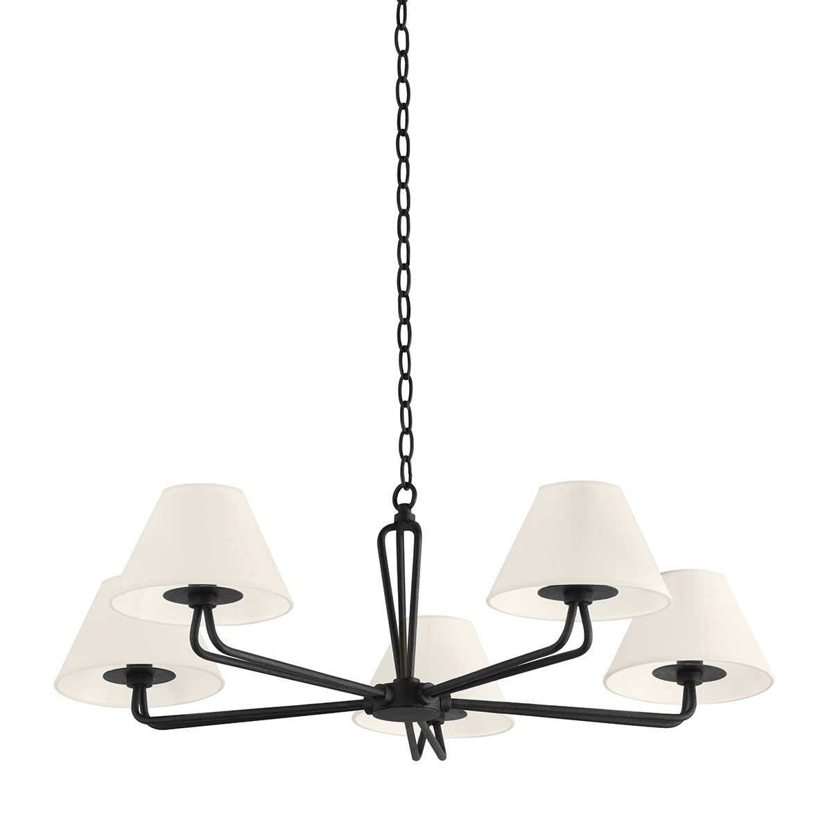 Troy Lighting, OZIAS CHANDELIER, CHANDELIER LIGHT