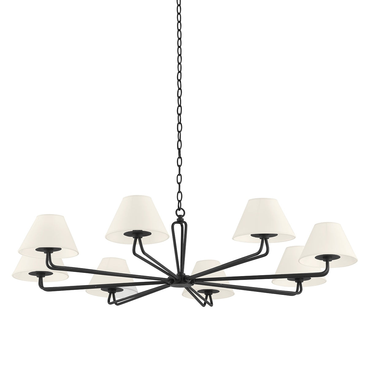 Troy Lighting, OZIAS CHANDELIER, CHANDELIER LIGHT