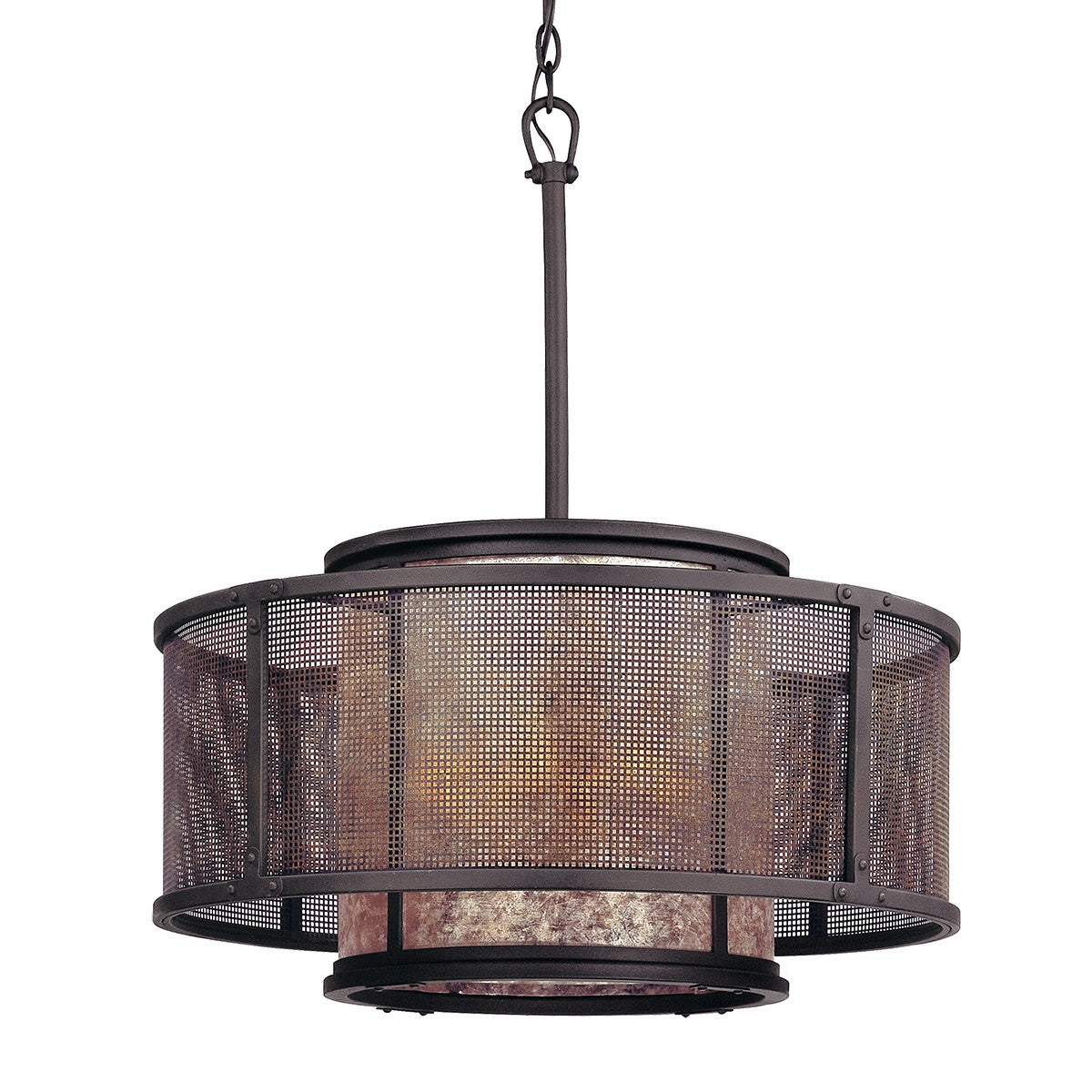 Troy Lighting, COPPER MOUNTAIN CHANDELIER, CHANDELIER LIGHT