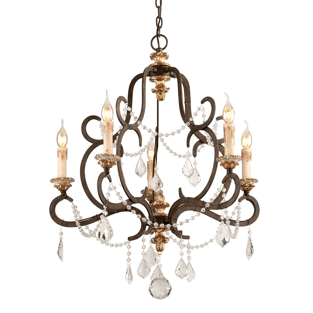 Troy Lighting, BORDEAUX CHANDELIER, CHANDELIER LIGHT