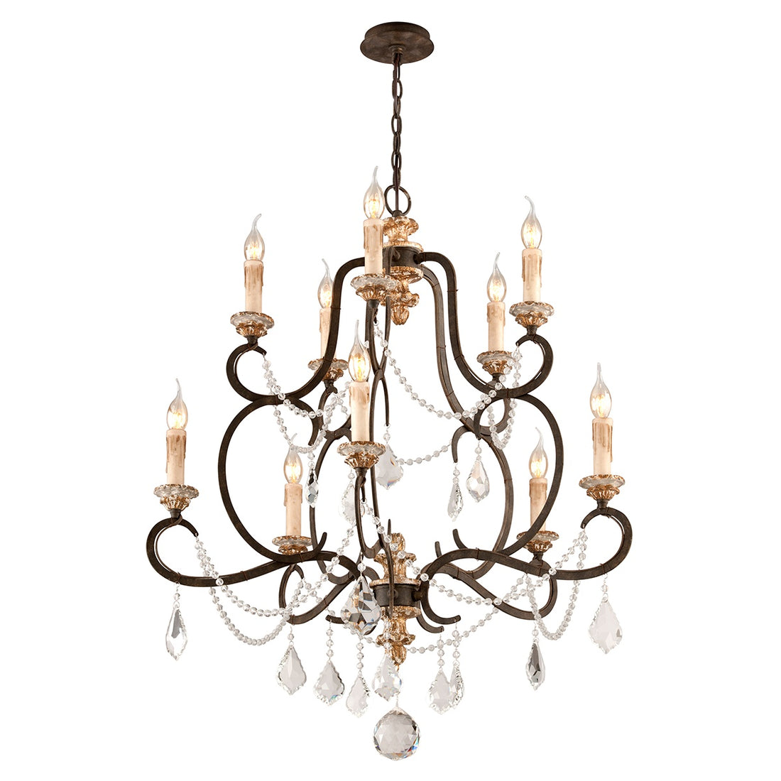 Troy Lighting, BORDEAUX CHANDELIER, CHANDELIER LIGHT