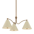 Troy Lighting, Clive Close-To-Ceiling, CHANDELIER LIGHT