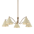 Troy Lighting, Clive Close-To-Ceiling, CHANDELIER LIGHT