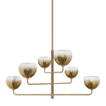 Troy Lighting, AUGUST CHANDELIER, CHANDELIER LIGHT