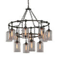 Troy Lighting, GOTHAM CHANDELIER, CHANDELIER LIGHT