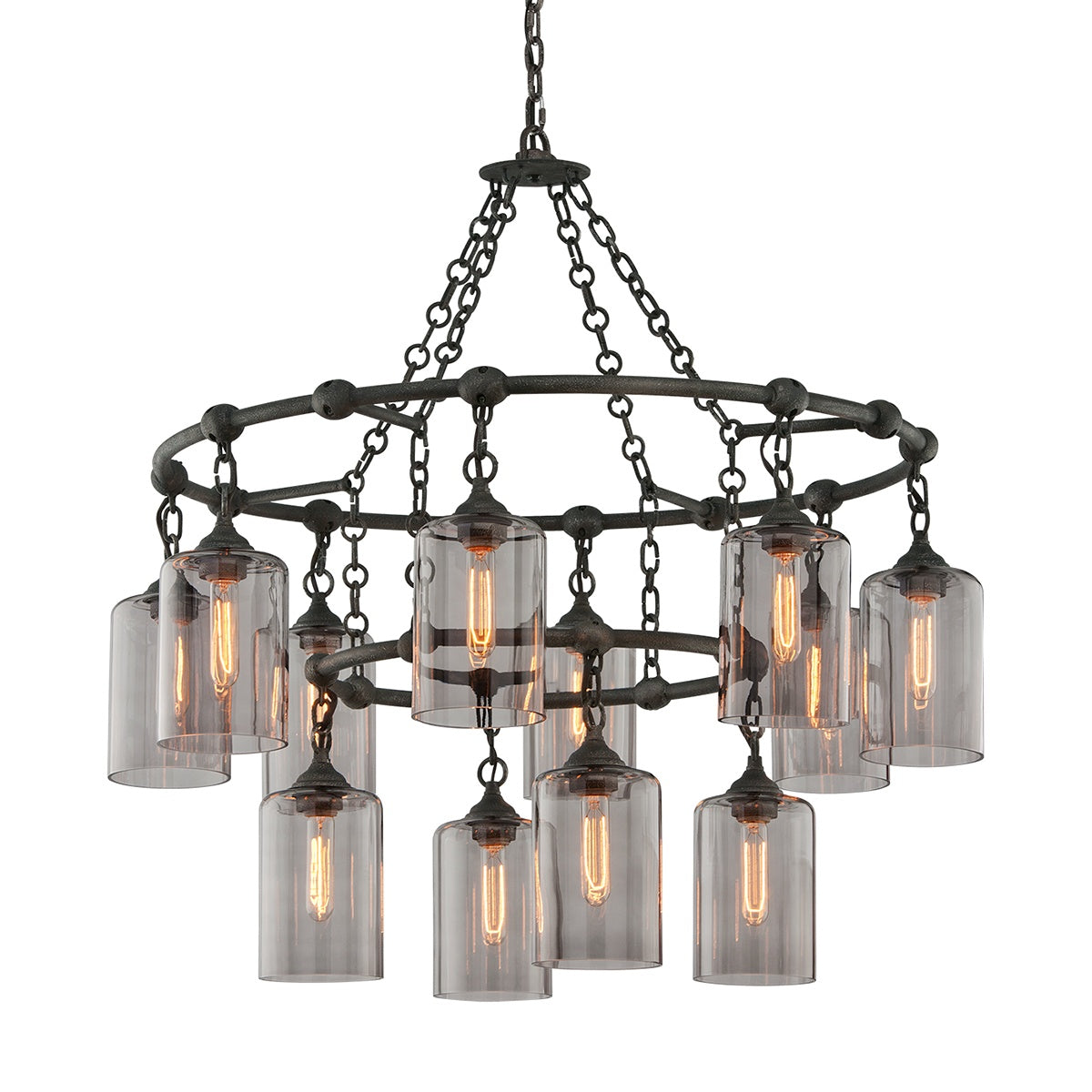 Troy Lighting, GOTHAM CHANDELIER, CHANDELIER LIGHT