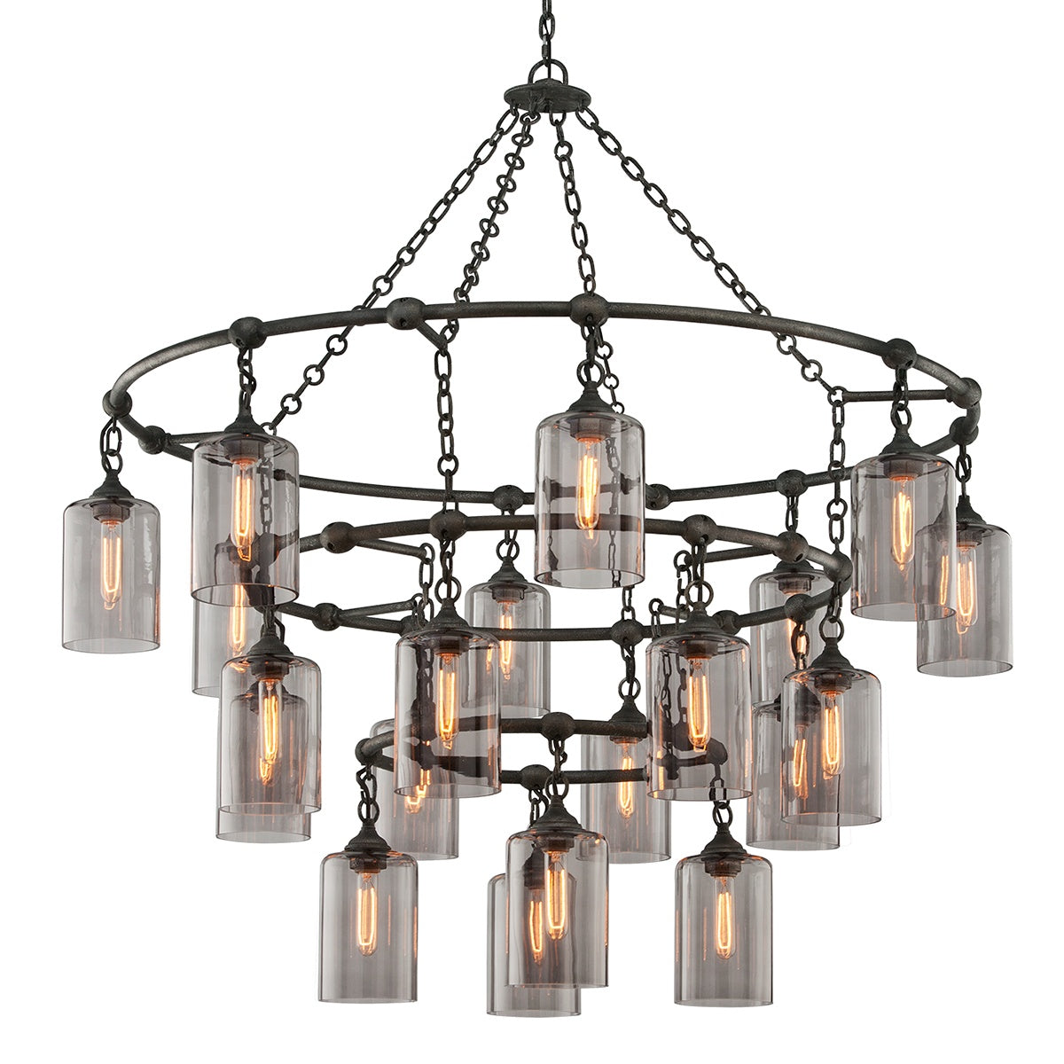 Troy Lighting, GOTHAM CHANDELIER, CHANDELIER LIGHT