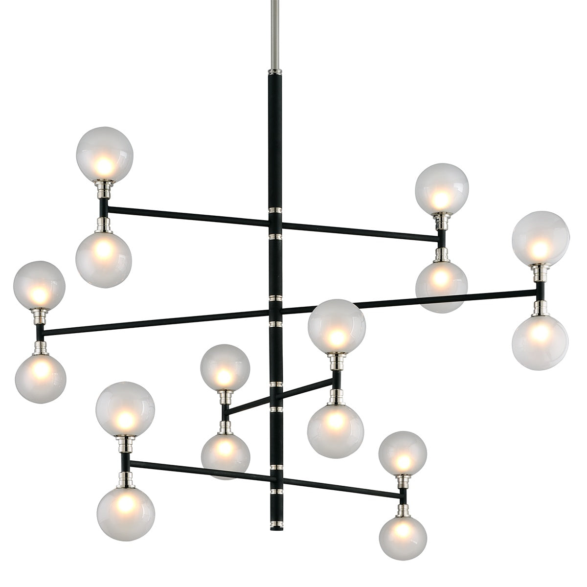 TROY LIGHTING, ANDROMEDA CHANDELIER, CHANDELIER LIGHT
