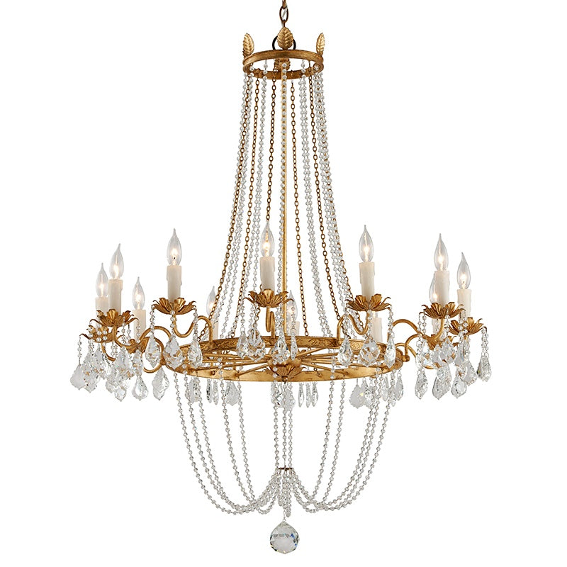 TROY LIGHTING, VIOLA CHANDELIER, CHANDELIER LIGHT