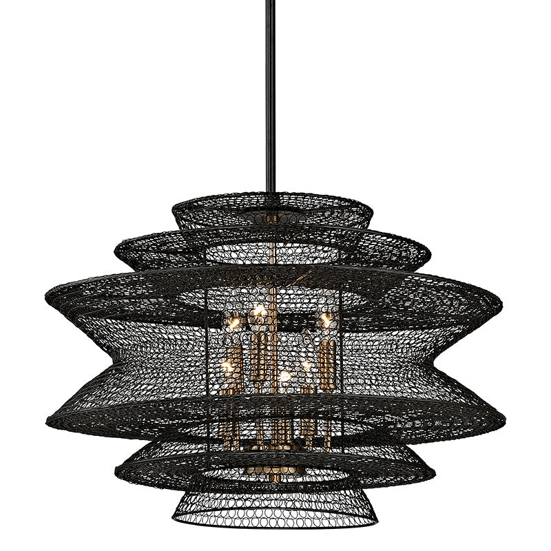 Troy Lighting, KOKORO CHANDELIER, CHANDELIER LIGHT