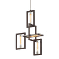 TROY LIGHTING, ENIGMA CHANDELIER, CHANDELIER LIGHT