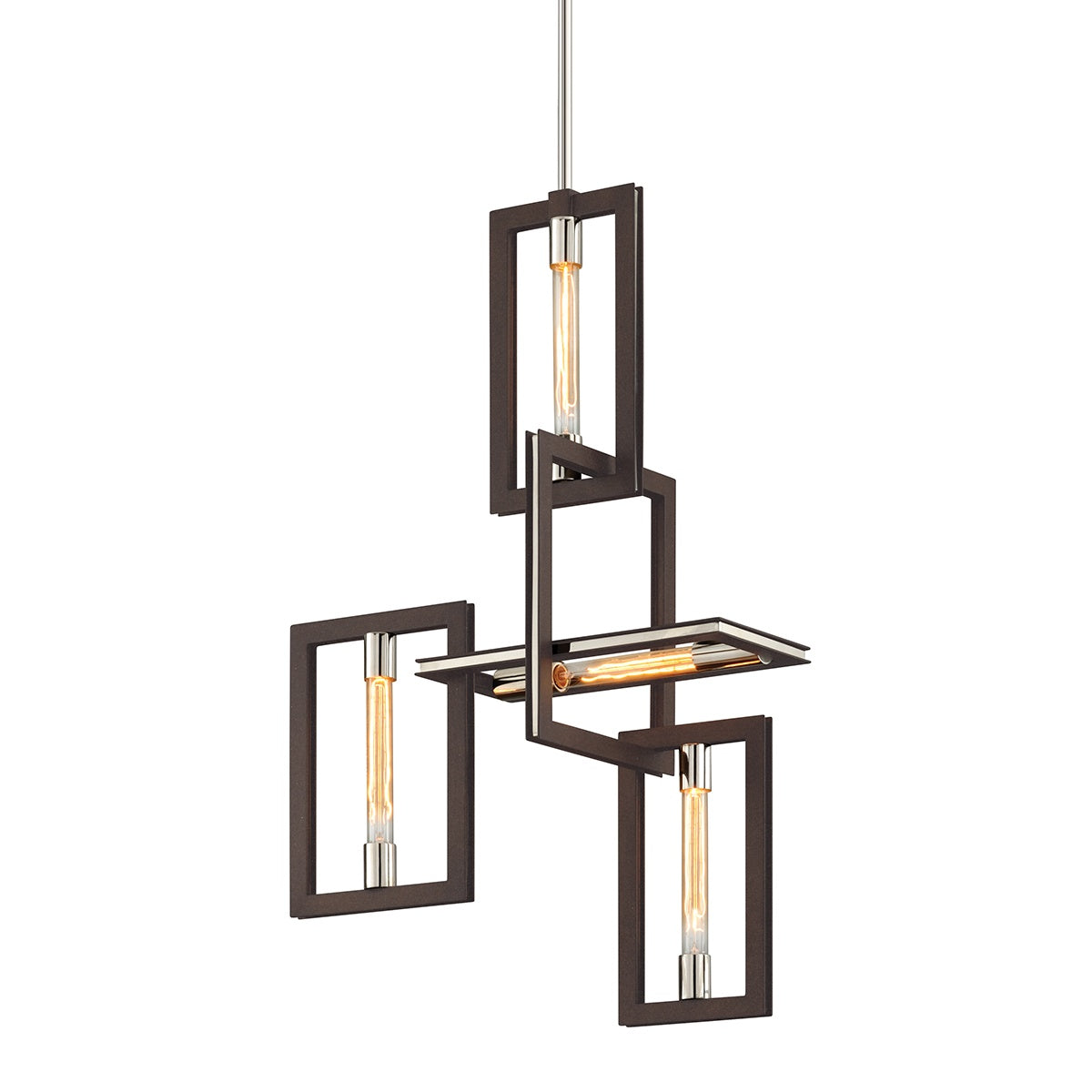TROY LIGHTING, ENIGMA CHANDELIER, CHANDELIER LIGHT