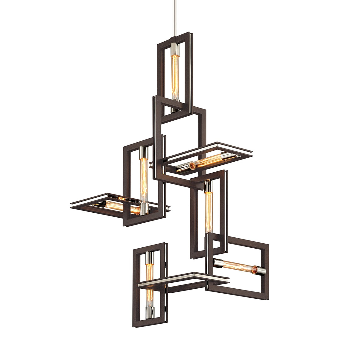 TROY LIGHTING, ENIGMA CHANDELIER, CHANDELIER LIGHT