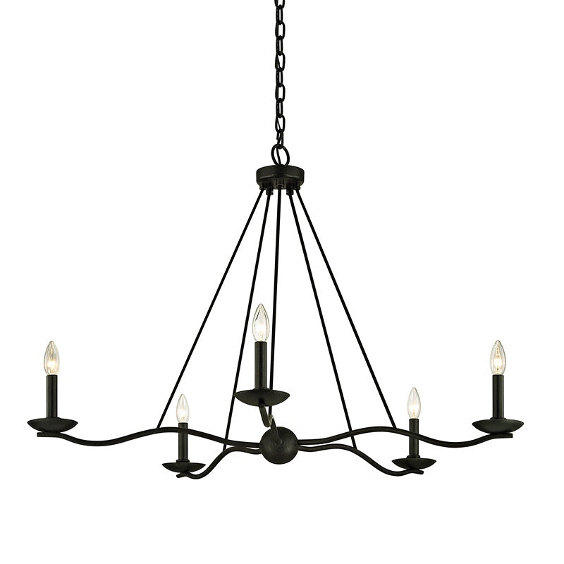 Troy Lighting, SAWYER CHANDELIER, CHANDELIER LIGHT