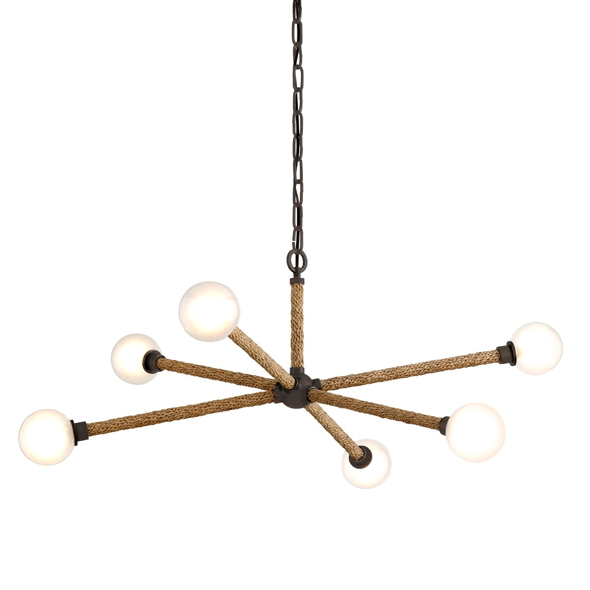 TROY LIGHTING, NOMAD CHANDELIER, CHANDELIER LIGHT