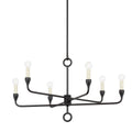 TROY LIGHTING, ORSON CHANDELIER, CHANDELIER LIGHT