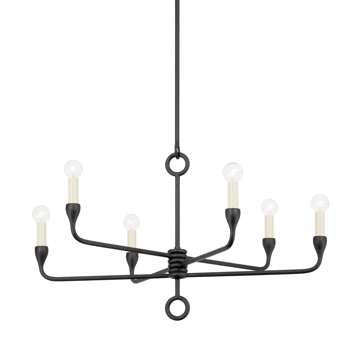 TROY LIGHTING, ORSON CHANDELIER, CHANDELIER LIGHT