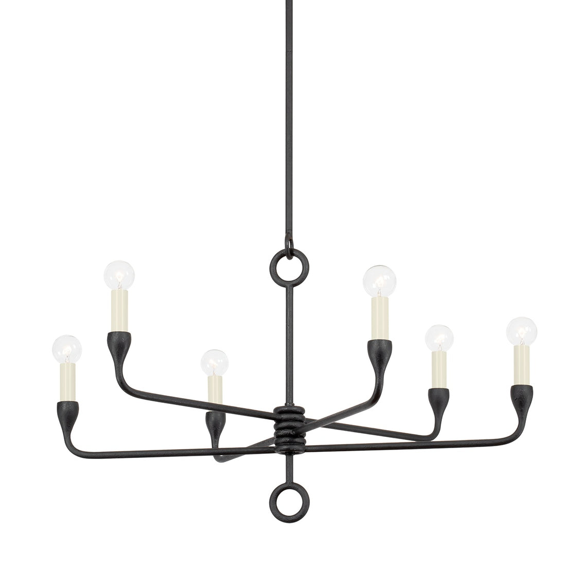 TROY LIGHTING, ORSON CHANDELIER, CHANDELIER LIGHT