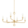 TROY LIGHTING, ORSON CHANDELIER, CHANDELIER LIGHT