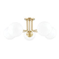 MITZI, STELLA SEMI FLUSH, SEMI FLUSH MOUNT LIGHT