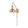 MITZI, RILEY PLUG-IN SCONCE, PLUG IN WALL LIGHT SCONCES