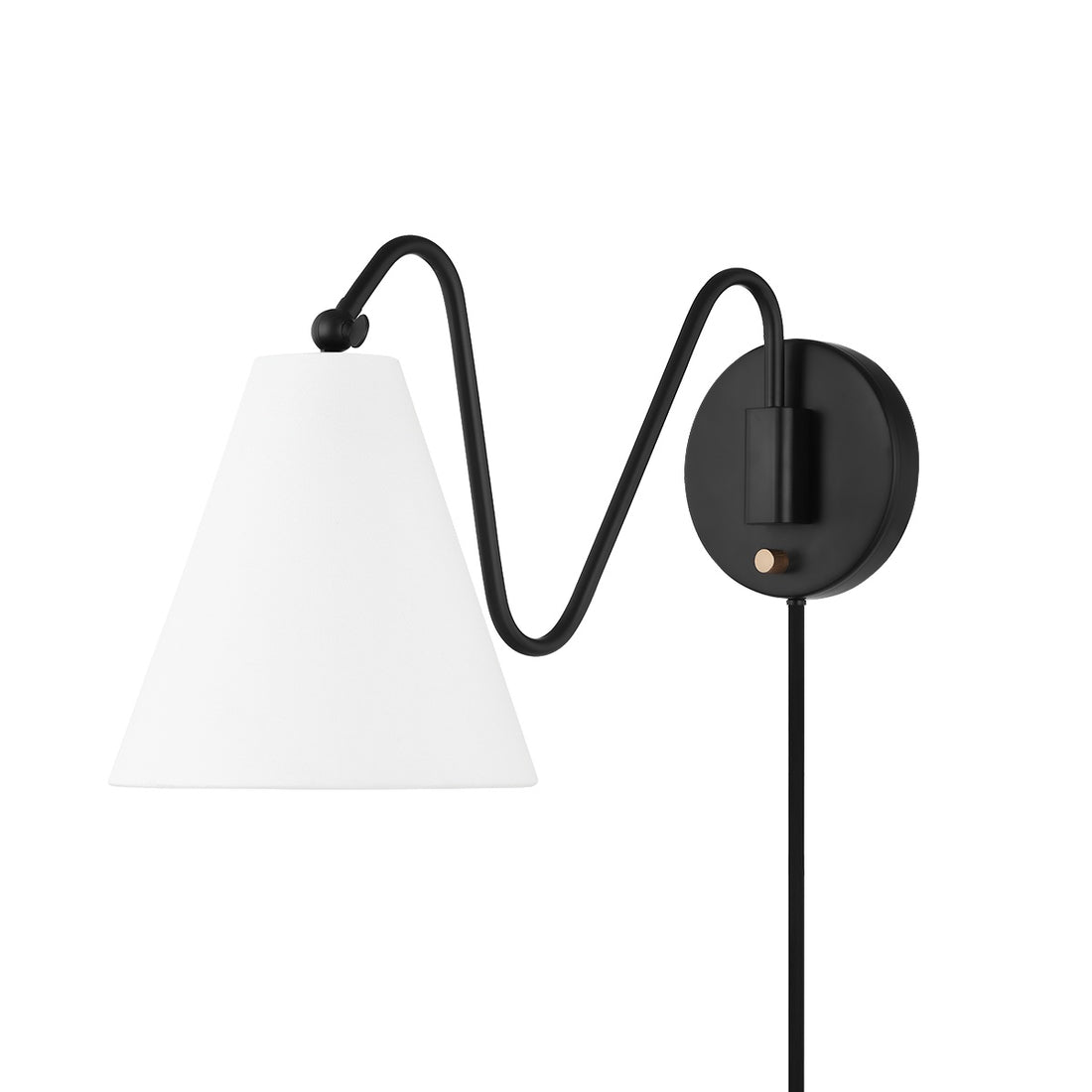 MITZI, ONDA PLUG-IN SCONCE, PLUG IN WALL LIGHT SCONCES
