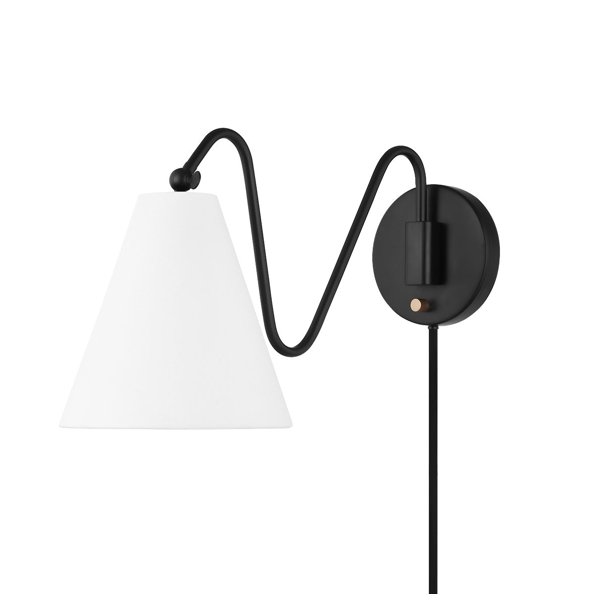 MITZI, ONDA PLUG-IN SCONCE, PLUG IN WALL LIGHT SCONCES
