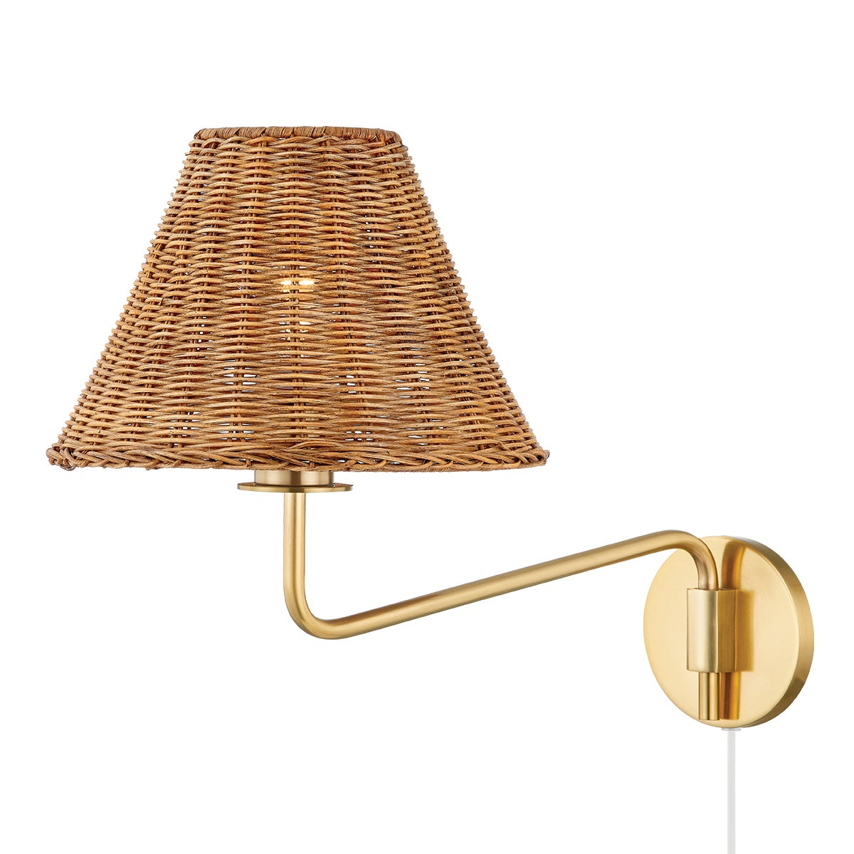 MITZI, ISSA PLUG-IN SCONCE, PLUG IN WALL LIGHT SCONCES