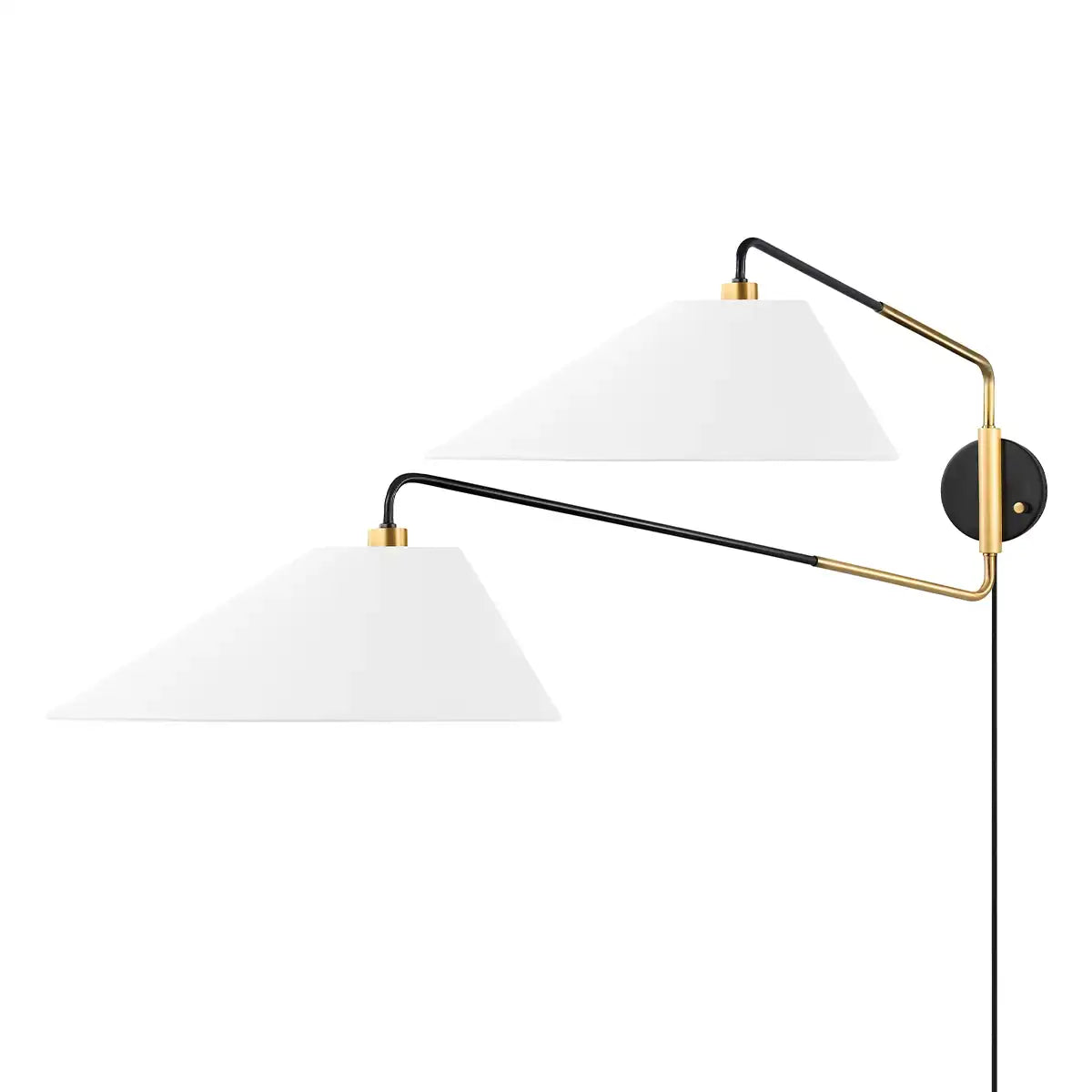 Hudson Valley Lighting, DUO PLUG-IN SCONCE, PLUG IN WALL LIGHT SCONCES
