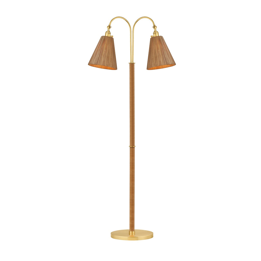 HUDSON VALLEY LIGHTING, RUTHIN FLOOR LAMP, FLOOR LAMP