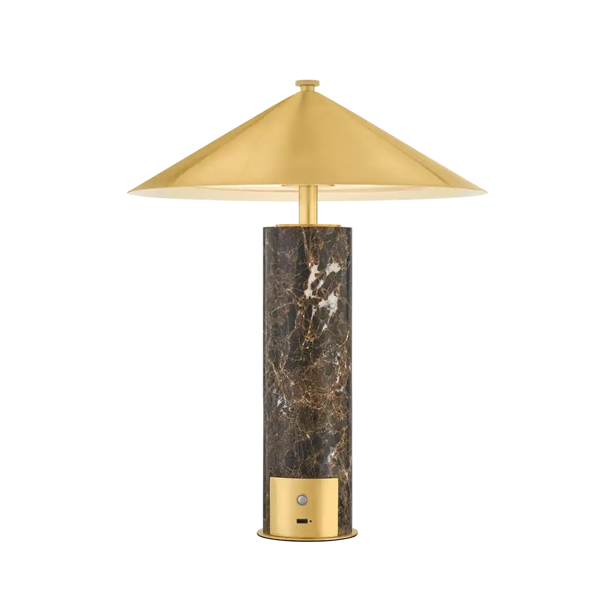 HUDSON VALLEY LIGHTING, PERMONT RECHARGEABLE TABLE LAMP, TABLE LAMPS