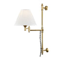 HUDSON VALLEY LIGHTING, CLASSIC NO.1 PLUG-IN SCONCE, PLUG IN WALL LIGHT SCONCES