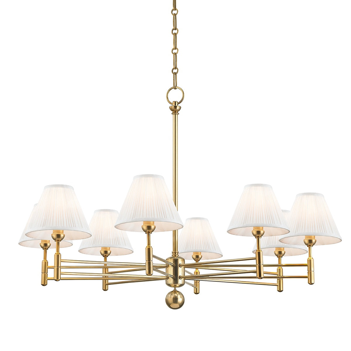 HUDSON VALLEY LIGHTING, CLASSIC NO.1 CHANDELIER, CHANDELIER LIGHT