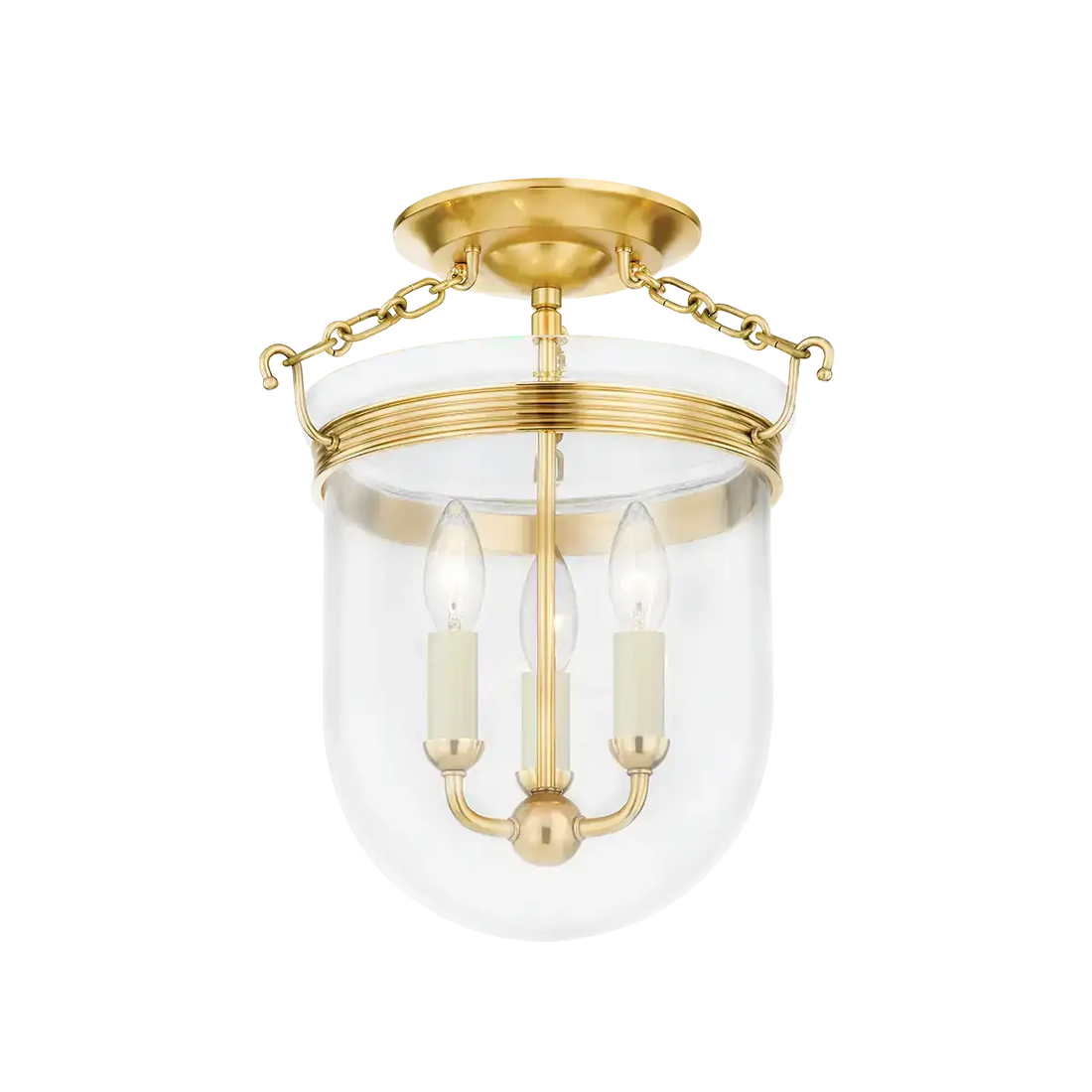 Hudson Valley Lighting, ROUSHAM SEMI FLUSH, SEMI FLUSH MOUNT LIGHT