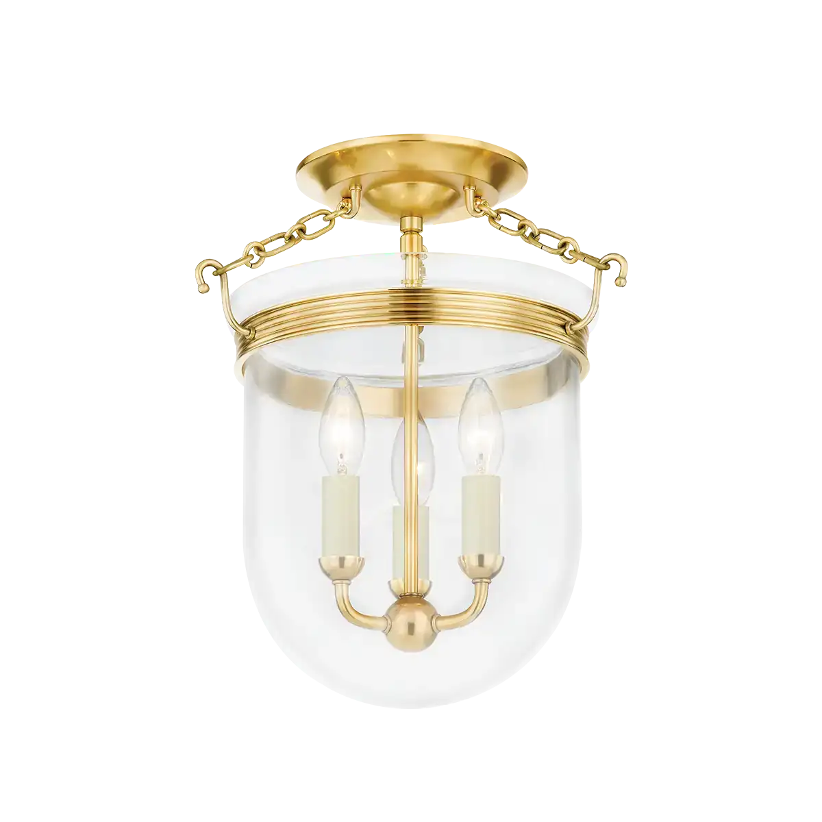 Hudson Valley Lighting, ROUSHAM SEMI FLUSH, SEMI FLUSH MOUNT LIGHT