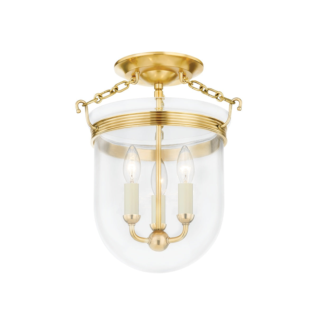 HUDSON VALLEY LIGHTING, ROUSHAM SEMI FLUSH, SEMI FLUSH MOUNT LIGHT