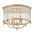 HUDSON VALLEY LIGHTING, GLASS NO.1 SEMI FLUSH, SEMI FLUSH MOUNT LIGHT