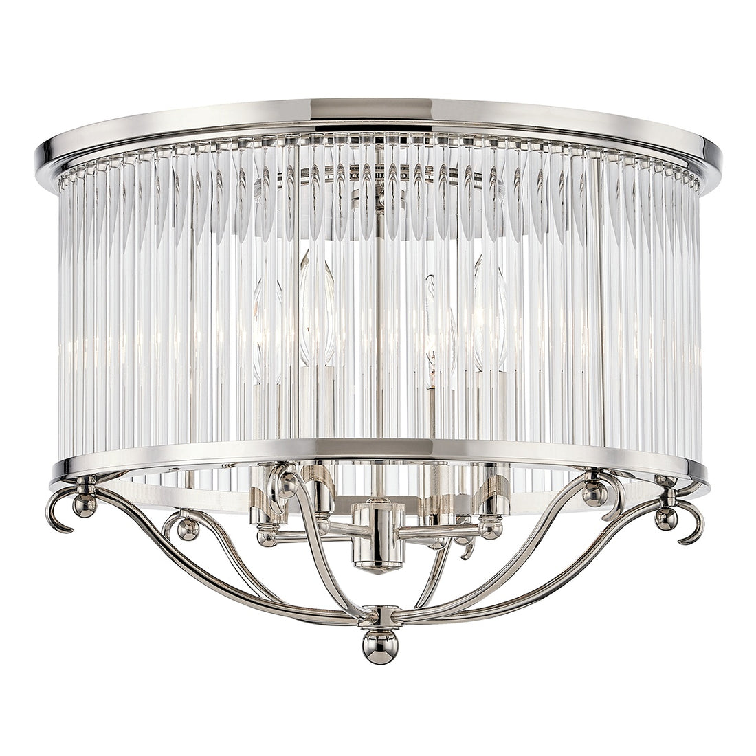 HUDSON VALLEY LIGHTING, GLASS NO.1 SEMI FLUSH, SEMI FLUSH MOUNT LIGHT