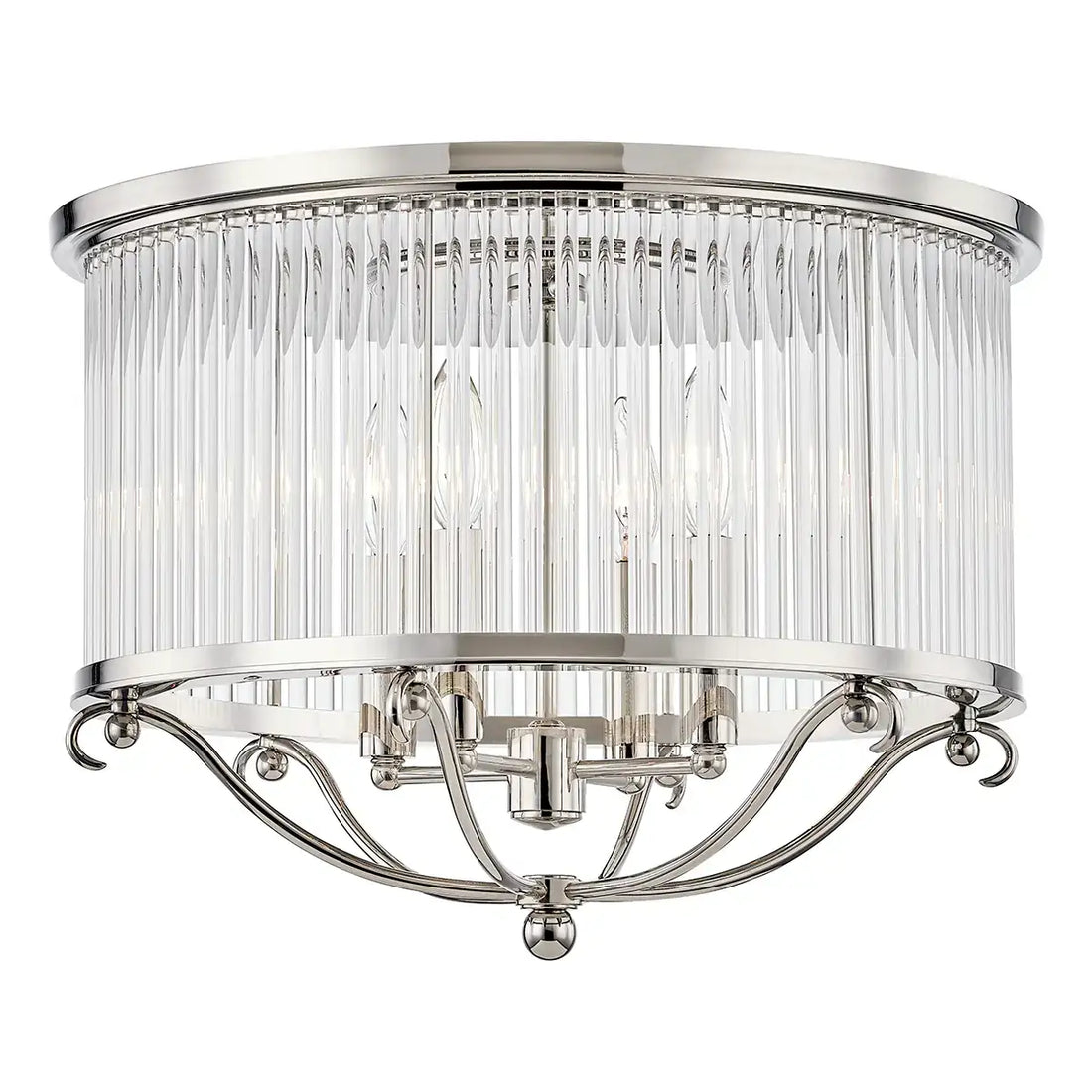 Hudson Valley Lighting, GLASS NO.1 SEMI FLUSH, SEMI FLUSH MOUNT LIGHT