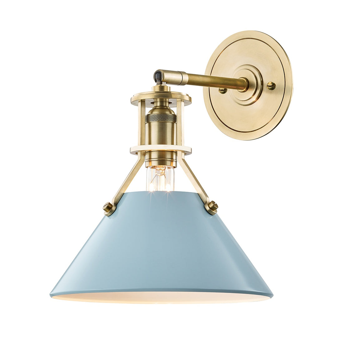 HUDSON VALLEY LIGHTING, PAINTED NO.2 WALL SCONCE, WALL SCONCES