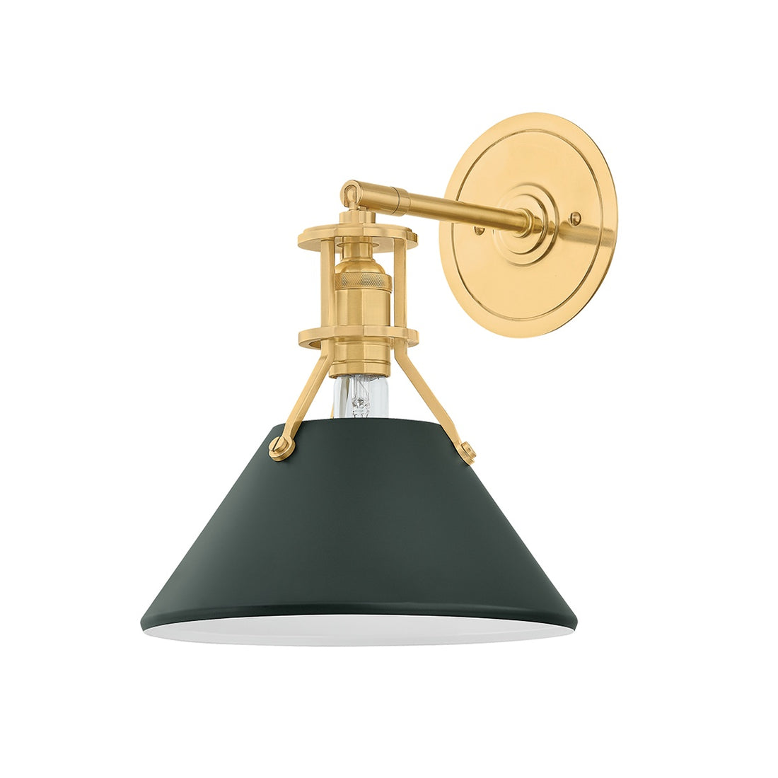 HUDSON VALLEY LIGHTING, PAINTED NO. 2 WALL SCONCE, WALL SCONCES