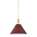 HUDSON VALLEY LIGHTING, PAINTED NO. 2 PENDANT, PENDANT LIGHT