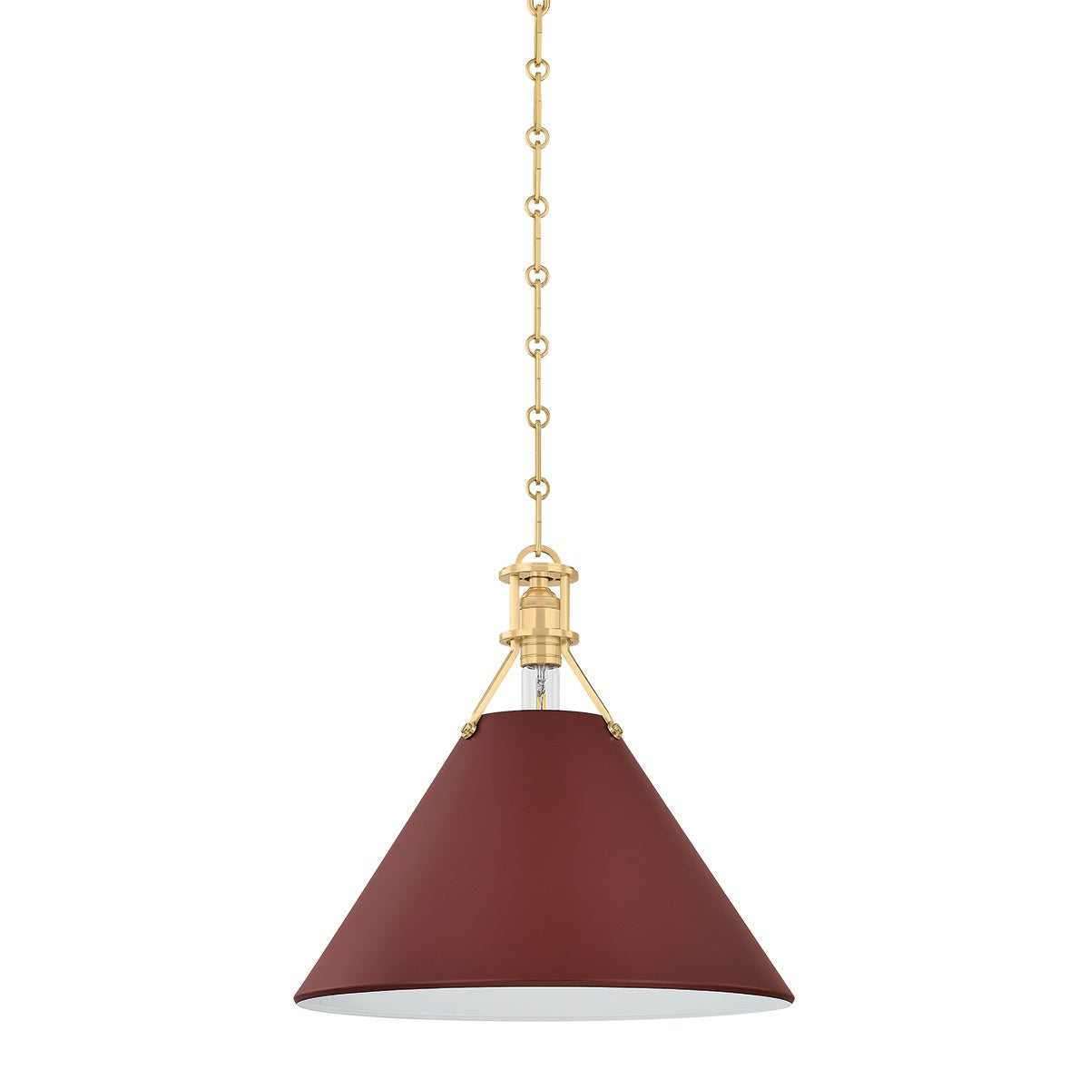 HUDSON VALLEY LIGHTING, PAINTED NO. 2 PENDANT, PENDANT LIGHT
