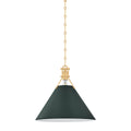 HUDSON VALLEY LIGHTING, PAINTED NO. 2 PENDANT, PENDANT LIGHT