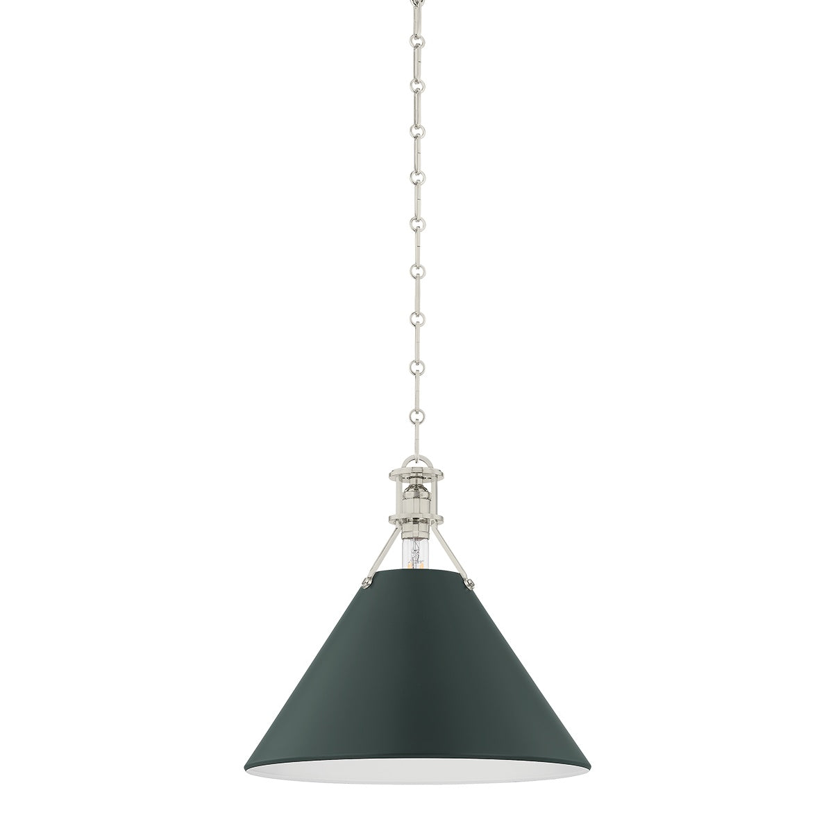 HUDSON VALLEY LIGHTING, PAINTED NO. 2 PENDANT, PENDANT LIGHT