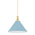 HUDSON VALLEY LIGHTING, PAINTED NO. 2 PENDANT, PENDANT LIGHT