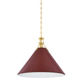 HUDSON VALLEY LIGHTING, PAINTED NO. 2 PENDANT, PENDANT LIGHT