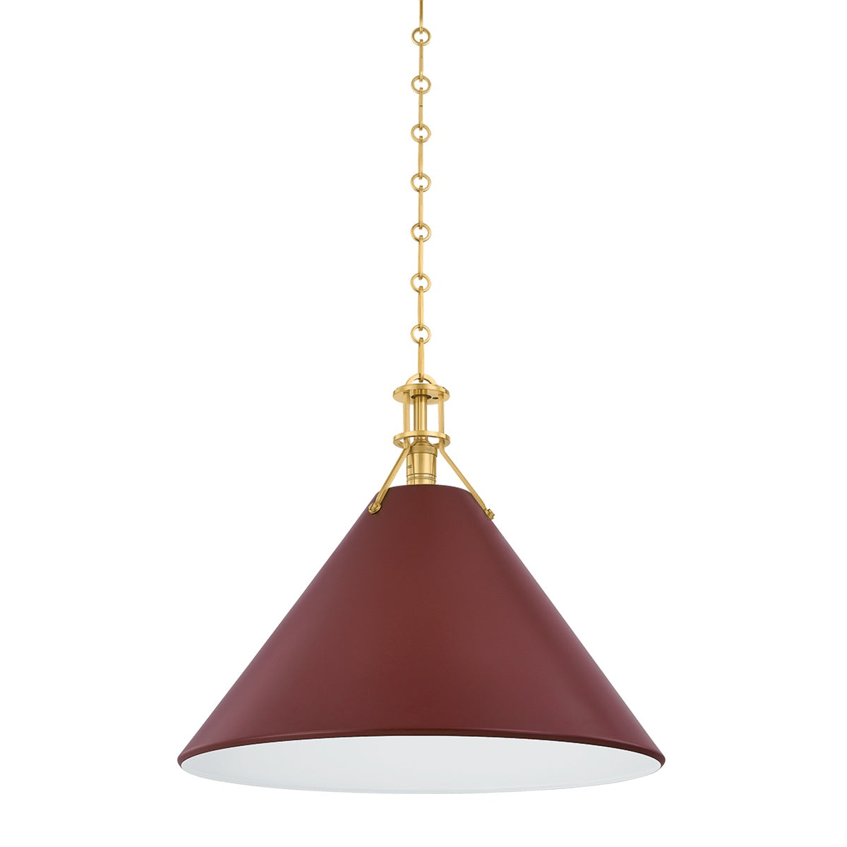 HUDSON VALLEY LIGHTING, PAINTED NO. 2 PENDANT, PENDANT LIGHT